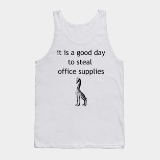 Office Supplies Tank Top